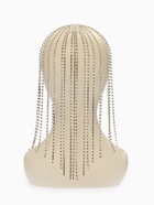 Украшение для волос «Дорожка страз», белое в серебре - Фото 2