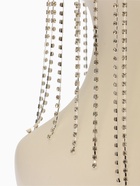 Украшение для волос «Дорожка страз», белое в серебре - Фото 3