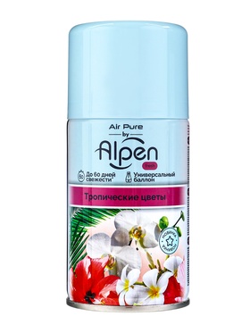 Сменный блок для освежителя воздуха Alpen тропические цветы, 250 мл 10932061