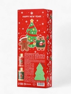 Новогодний подарочный набор косметики Happy new year: гель для душа 2 шт. × 100 мл, мочалка для тела, URAL LAB - фото 118993624