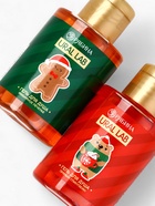 Новогодний подарочный набор косметики Happy new year: гель для душа 2 шт. × 100 мл, мочалка для тела, URAL LAB - фото 118993612