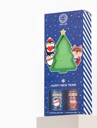 Новогодний подарочный набор косметики Gift for you: гель для душа 2 шт. × 100 мл, мочалка для тела, URAL LAB - фото 118993641
