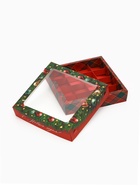 Коробка под 16 конфет новогодняя «Еловые веточки», 18.9×18.9×3.8 см (5 шт) - фото 809255803