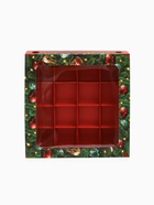 Коробка под 16 конфет новогодняя «Еловые веточки», 18.9×18.9×3.8 см (5 шт) - фото 809255804