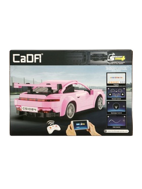 Конструктор «Спорткар», радиоуправляемый, 1:20, 2 варианта управления, 280 деталей