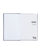 Ежедневник датированный Calligrata, А5, 2026, твёрдая обложка из бумвинила, 168 листов, синий - Фото 10