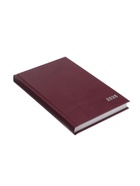 Ежедневник датированный Calligrata, А5, 2026, твёрдая обложка из бумвинила, 168 листов, бордовый - Фото 7