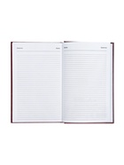 Ежедневник датированный Calligrata, А5, 2026, твёрдая обложка из бумвинила, 168 листов, бордовый - Фото 14