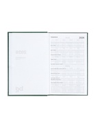 Ежедневник датированный Calligrata, А5, 2026, твёрдая обложка из бумвинила, 168 листов, тёмно-зелёный - Фото 11