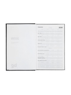 Ежедневник датированный Calligrata, А5, 2026, твёрдая обложка из бумвинила, 168 листов, чёрный - Фото 9