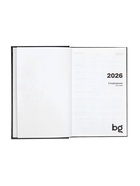 Ежедневник датированный Calligrata, А5, 2026, твёрдая обложка из бумвинила, 168 листов, чёрный - Фото 8