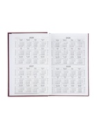 Ежедневник датированный Calligrata, А5, 2026, твёрдая обложка из бумвинила, 168 листов, коричневый - Фото 11