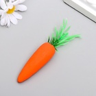 УЦЕНКА Декор пасхальный «Морковки» набор 18 шт. морковка 8×1.3 см, 8×8×8 см - Фото 2