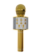 УЦЕНКА Микрофон для караоке Luazon LZZ-56, WS-858, 1800 мАч, жёлтый - Фото 1
