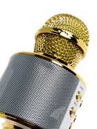 УЦЕНКА Микрофон для караоке Luazon LZZ-56, WS-858, 1800 мАч, жёлтый - Фото 2