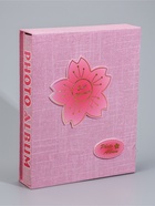 УЦЕНКА Фотоальбом на 200 фото 13×18 см «Объёмный цветочек» МИКС 30×23.5×5.5 см 10941591