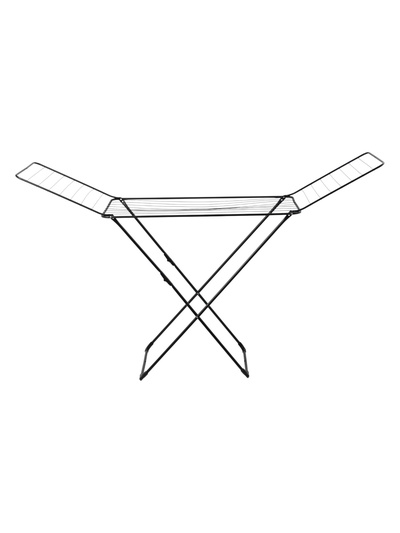 УЦЕНКА Сушилка СБ2/ для белья напольная складная (20 м длина высота от пола 95 см, шир.54), черная 91