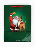 Пакет подарочный «Новогодний», с очками, 31×11×40 см - фото 809304759