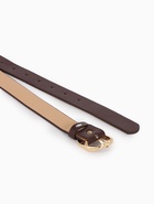 Ремень женский, 110×2.9 см, классическая пряжка металл, коричневый 10903153