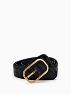 Ремень женский, 110×3 см, классическая пряжка металл, чёрный - фото 809256102