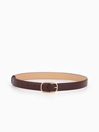 Ремень женский, 110×3 см, классическая пряжка металл, коричневый 10903161