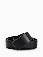 Ремень мужской, ширина 3.7 см, пряжка автомат, чёрный - Фото 2