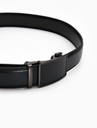 Ремень мужской, ширина 3.7 см, пряжка автомат, чёрный - Фото 3