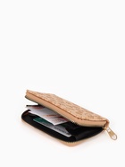 Кошелёк на молнии, 13×2×9 см, с принтом, бежевый - фото 809256203 Кошелёк на молнии, 13×2×9 см, с принтом, бежевый - фото 809256203