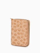Кошелёк на молнии, 13×2×9 см, с принтом, бежевый - фото 809256205 Кошелёк на молнии, 13×2×9 см, с принтом, бежевый - фото 809256205