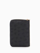 Кошелёк на молнии, 13×2×9 см, с принтом, чёрный - фото 65454743