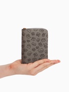 Кошелёк на молнии, 13×2×9 см, с принтом, серый - фото 809256215 Кошелёк на молнии, 13×2×9 см, с принтом, серый - фото 809256215