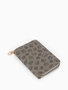 Кошелёк на молнии, 13×2×9 см, с принтом, серый - фото 809256218 Кошелёк на молнии, 13×2×9 см, с принтом, серый - фото 809256218