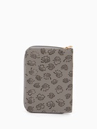 Кошелёк на молнии, 13×2×9 см, с принтом, серый - фото 65454745