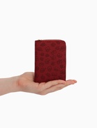 Кошелёк на молнии, 13×2×9 см, с принтом, бордовый - фото 809256222 Кошелёк на молнии, 13×2×9 см, с принтом, бордовый - фото 809256222