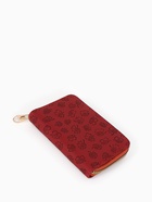 Кошелёк на молнии, 13×2×9 см, с принтом, бордовый - фото 809256225 Кошелёк на молнии, 13×2×9 см, с принтом, бордовый - фото 809256225