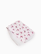 Кошелёк на молнии, 12×1.5×9 см, с принтом, белый/розовый - фото 809256239 Кошелёк на молнии, 12×1.5×9 см, с принтом, белый/розовый - фото 809256239