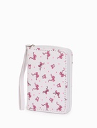 Кошелёк на молнии, 12×1.5×9 см, с принтом, белый/розовый - Фото 7