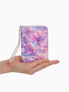 Кошелёк на молнии, 12×1.5×9 см, с принтом, сиреневый - Фото 3