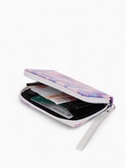 Кошелёк на молнии, 12×1.5×9 см, с принтом, сиреневый - Фото 4
