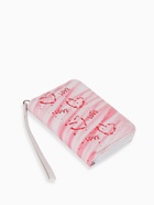 Кошелёк на молнии, 12×1.5×9 см, с принтом, розовый - фото 809256253 Кошелёк на молнии, 12×1.5×9 см, с принтом, розовый - фото 809256253