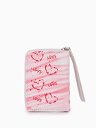 Кошелёк на молнии, 12×1.5×9 см, с принтом, розовый - фото 809256255 Кошелёк на молнии, 12×1.5×9 см, с принтом, розовый - фото 809256255