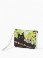 Кошелёк на молнии, 12×1.5×9 см, с принтом, зелёный - фото 809256289