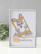 Набор фоторамок для фото 21×30 см Keep memories «Радуга», с подножкой, 3 шт., (пластиковый экран), серебро - Фото 2