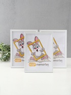 Набор фоторамок для фото 21×30 см Keep memories «Формат», с подножкой, 3 шт., (пластиковый экран), белый - фото 809256316