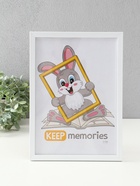 Набор фоторамок для фото 21×30 см Keep memories «Формат», с подножкой, 3 шт., (пластиковый экран), белый - Фото 2