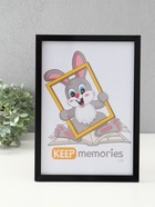 Набор фоторамок для фото 21×30 см Keep memories «Формат», с подножкой, набор 3 шт., (пластиковый экран), чёрный - Фото 2