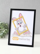 Набор фоторамок для фото 21×30 см Keep memories «Формат», с подножкой, набор 3 шт., (пластиковый экран), чёрный - Фото 3
