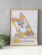 Набор фоторамок для фото 30×40 см Keep memories «Радуга», 3 шт., (пластиковый экран), золото - Фото 2