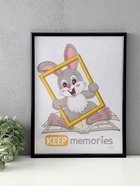 Набор фоторамок для фото 30×40 см Keep memories «Радуга», 3 шт., (пластиковый экран), чёрный - Фото 2