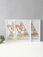 Набор фоторамок для фото 30×40 см Keep memories «Формат», 3 шт., (пластиковый экран), белый - Фото 1